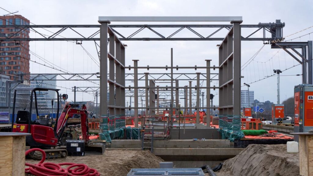 Proiect infrastructură Amsterdam (Zuidas) – Dulgheri cofraje